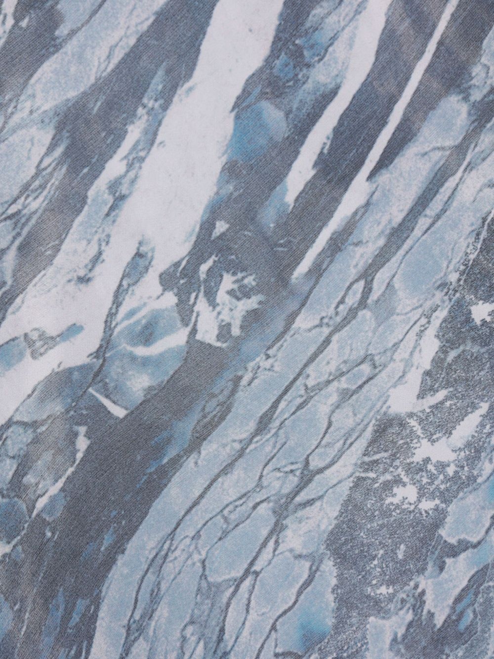 marble-pattern dress - 3