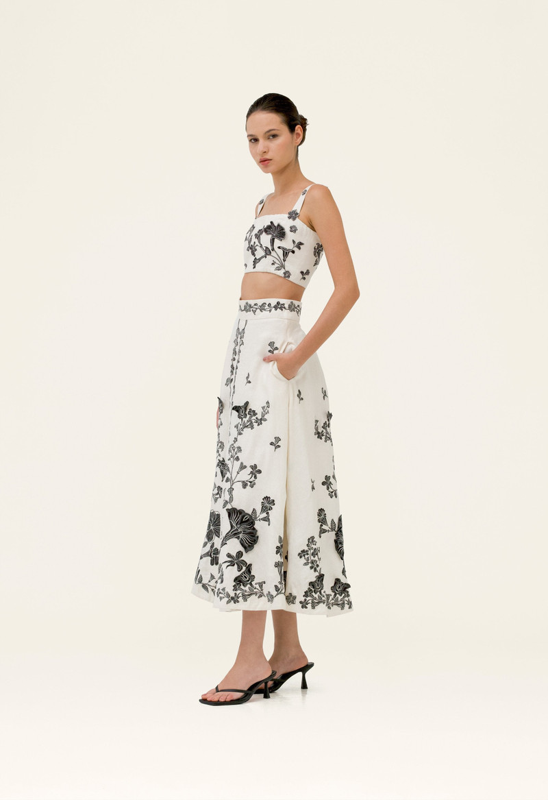 Bergamota Guayacan Maxi Skirt 2