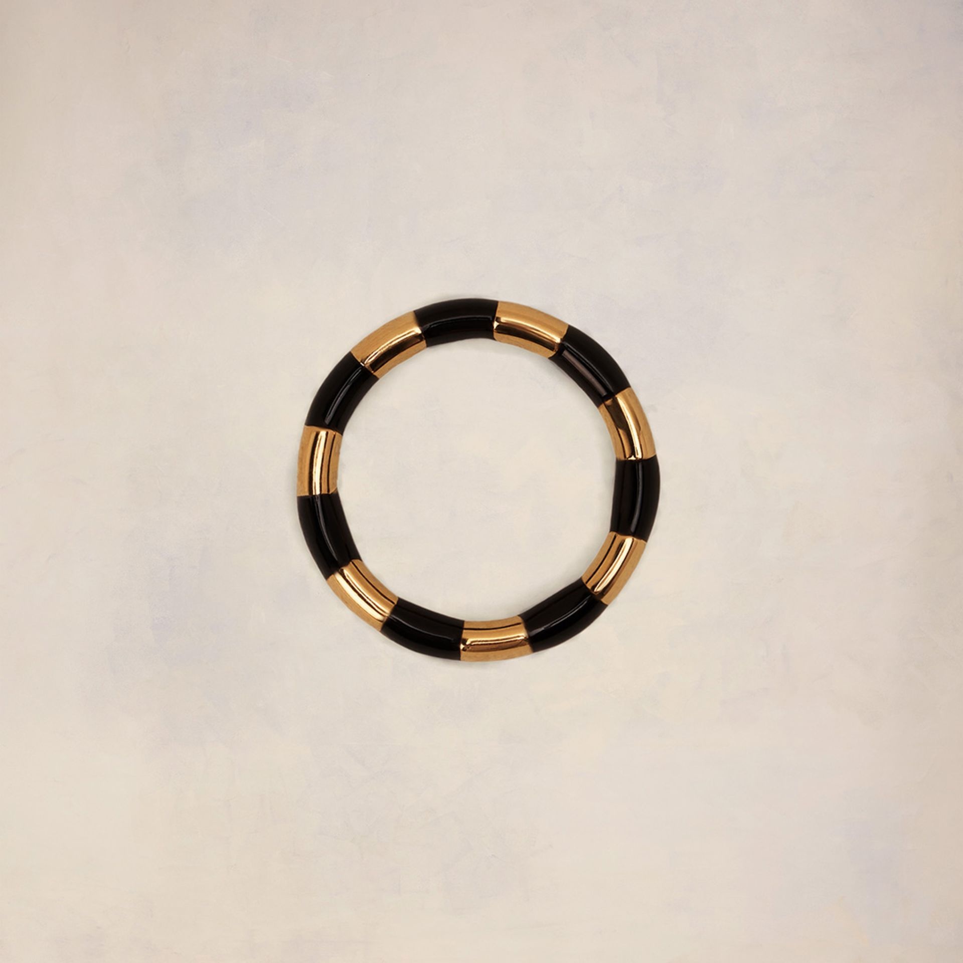 Striped Ami Signature Ring - 1