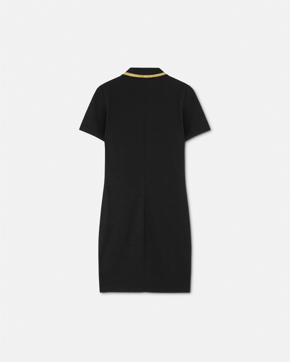 V-Emblem Midi Polo Dress - 3