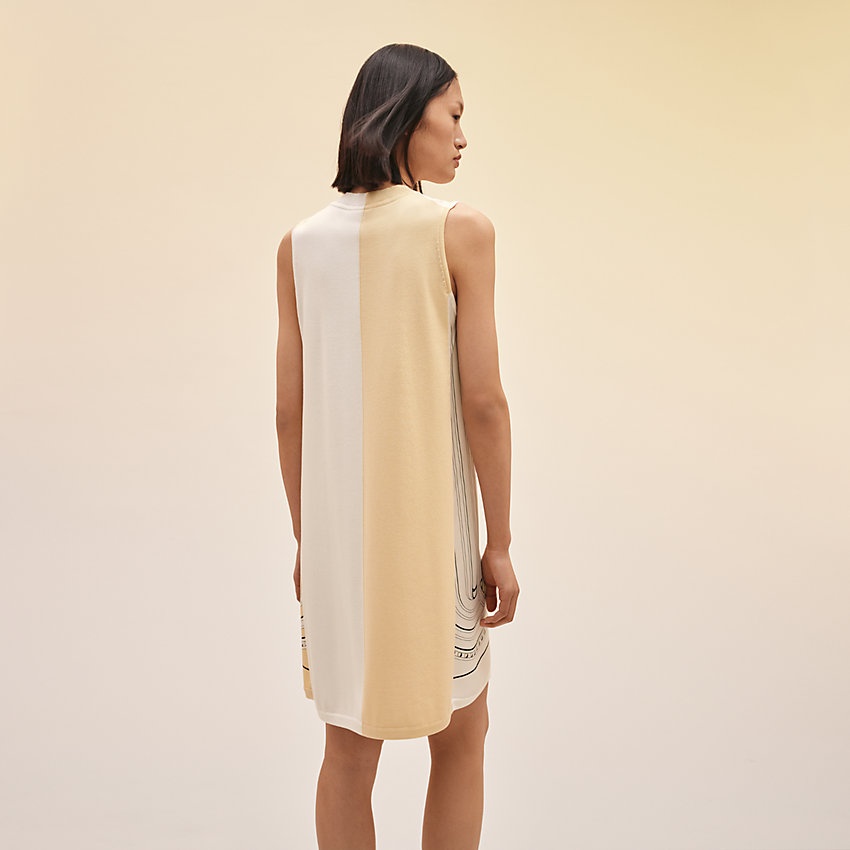 "Grand Tralala Cut" sleeveless twillaine dress - 2