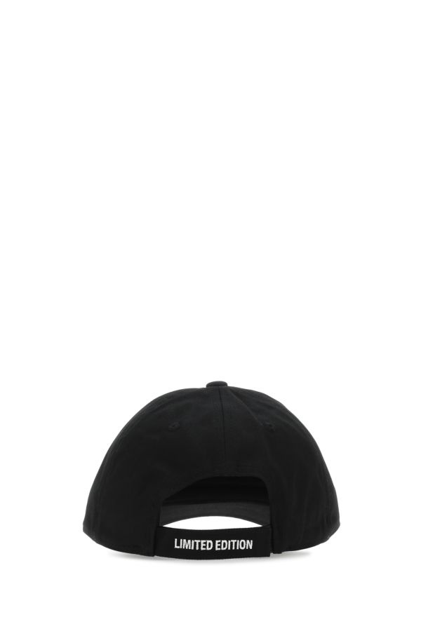 VETEMENTS Black Cotton Baseball Cap - 3