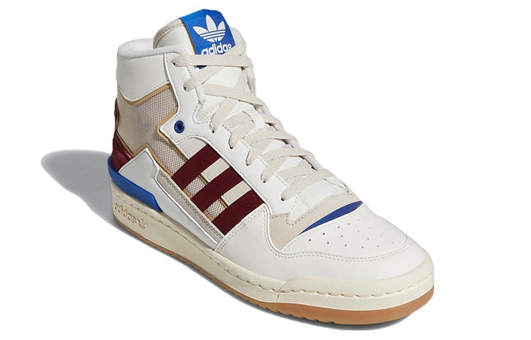 adidas Originals Forum Exhibit Mid 2 'White Collegiate Burgundy' GX4120 - 3