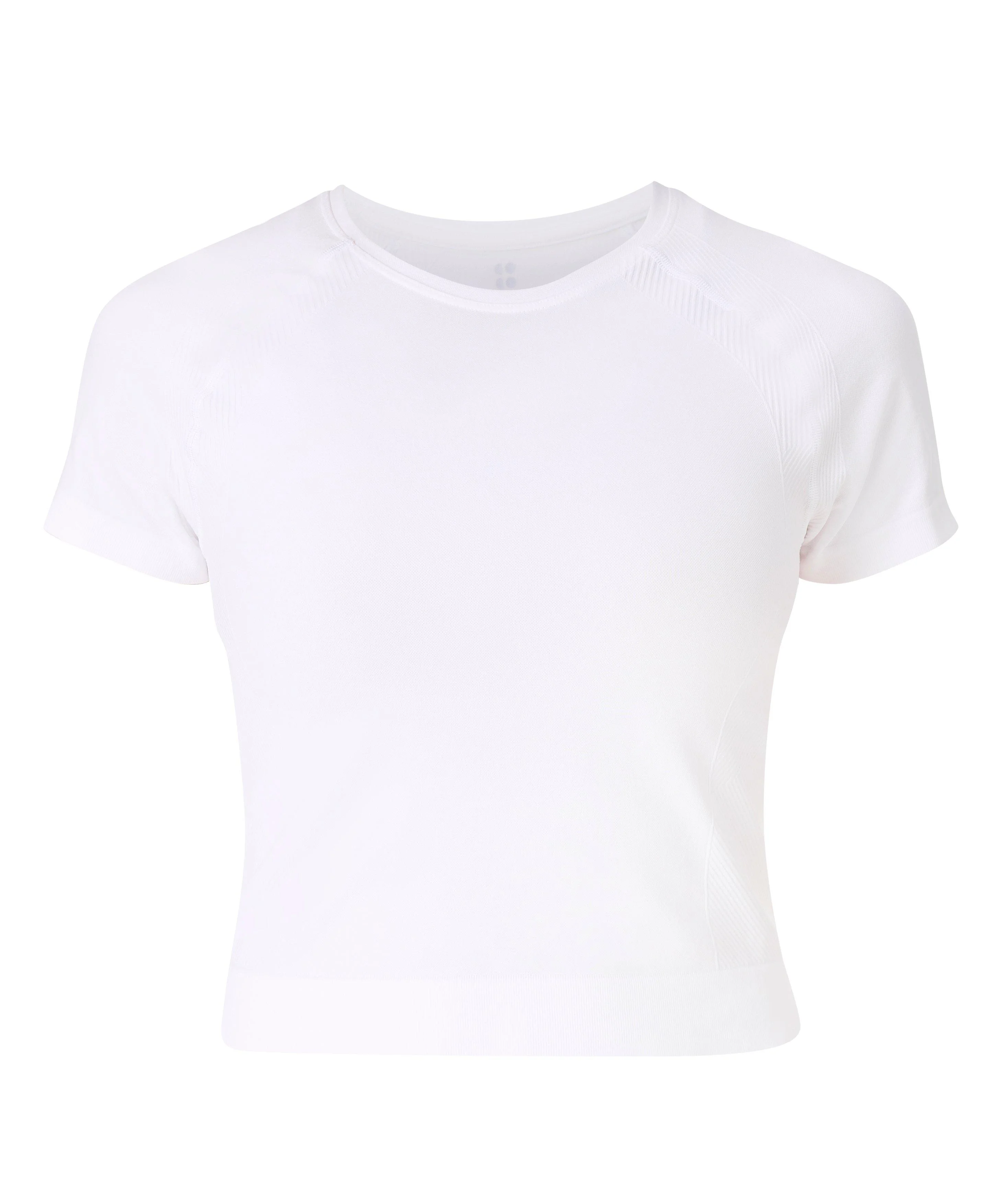 Athlete Crop Seamless Workout Tee - 1