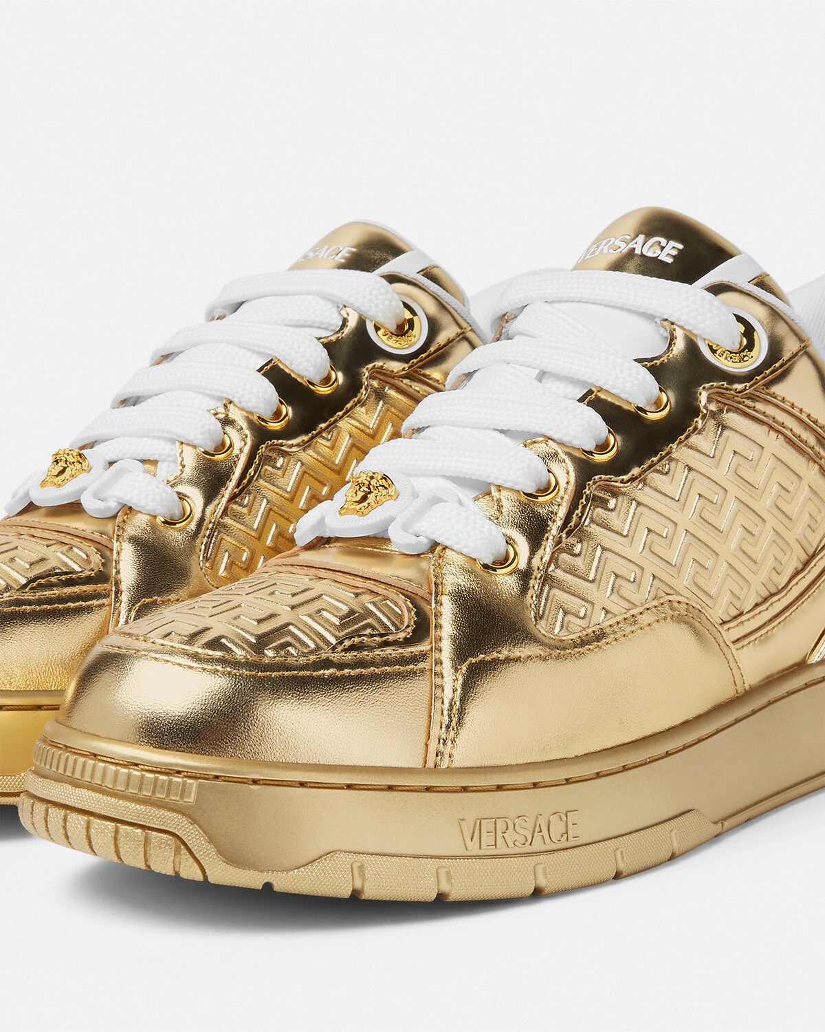 Biggie Basket Metallic Sneakers - 4