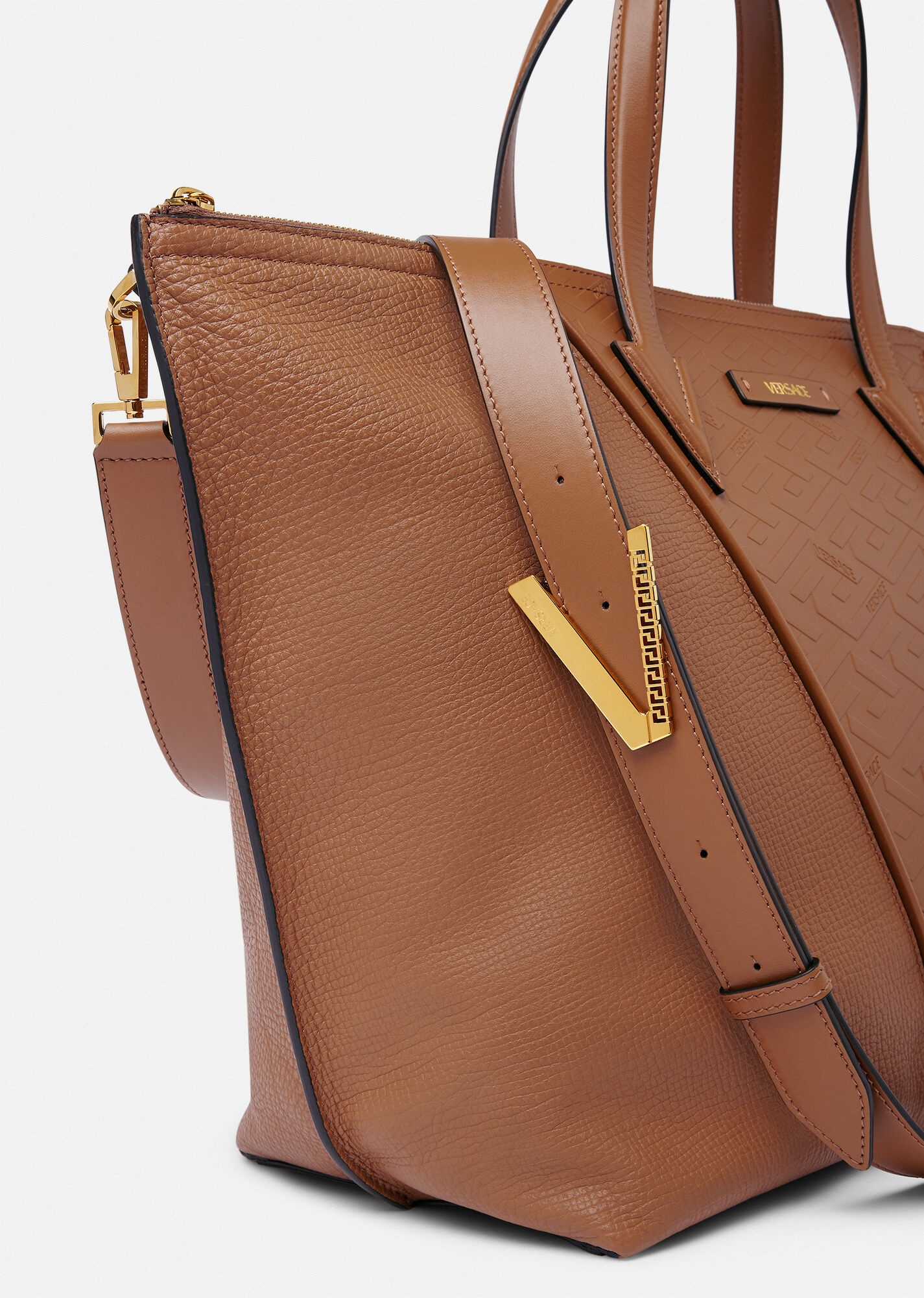 V Greca Signature Tote Bag - 5