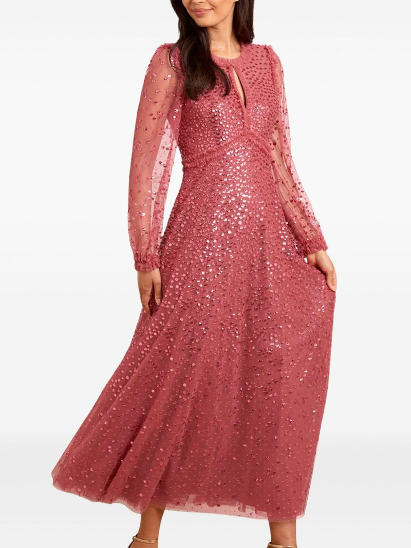 Needle & Thread sequin-embellishment maxi dress outlook