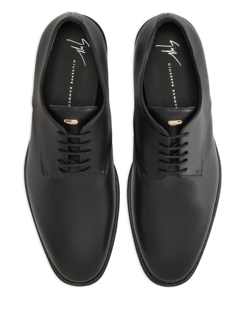 leather lace-up oxford shoes 3