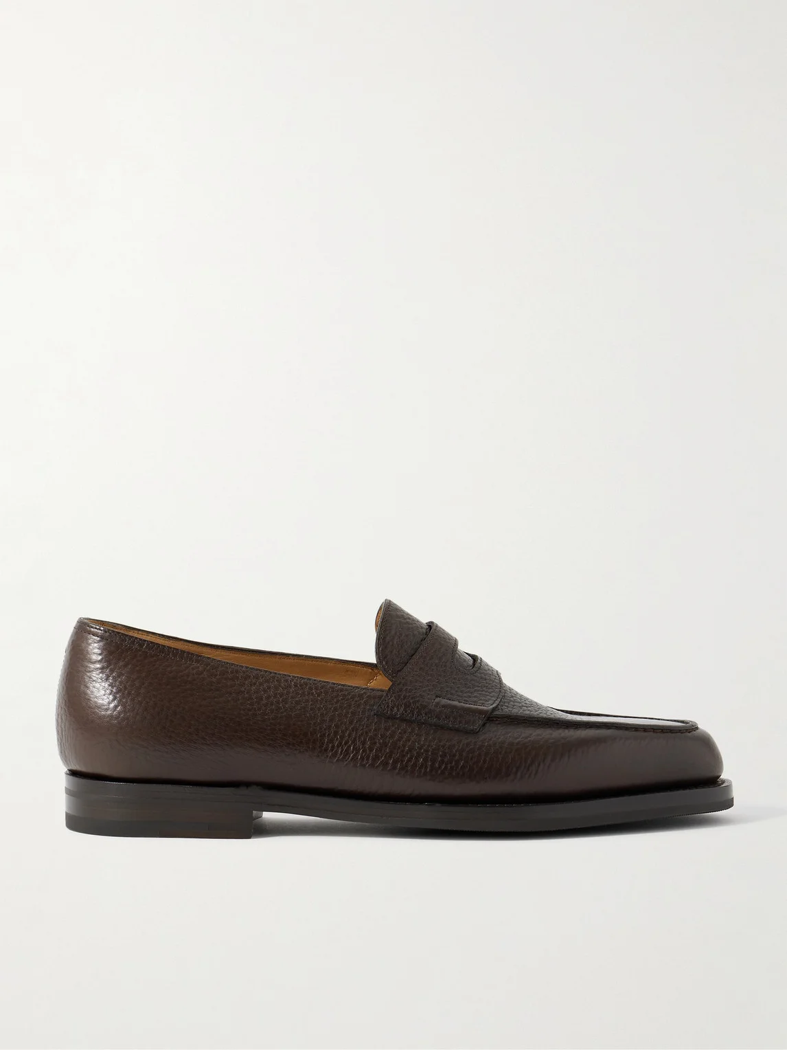 Lopez Full-Grain Leather Penny Loafers - 1