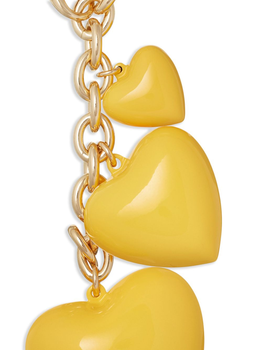The Puffy Tripple Heart bag accessory - 2