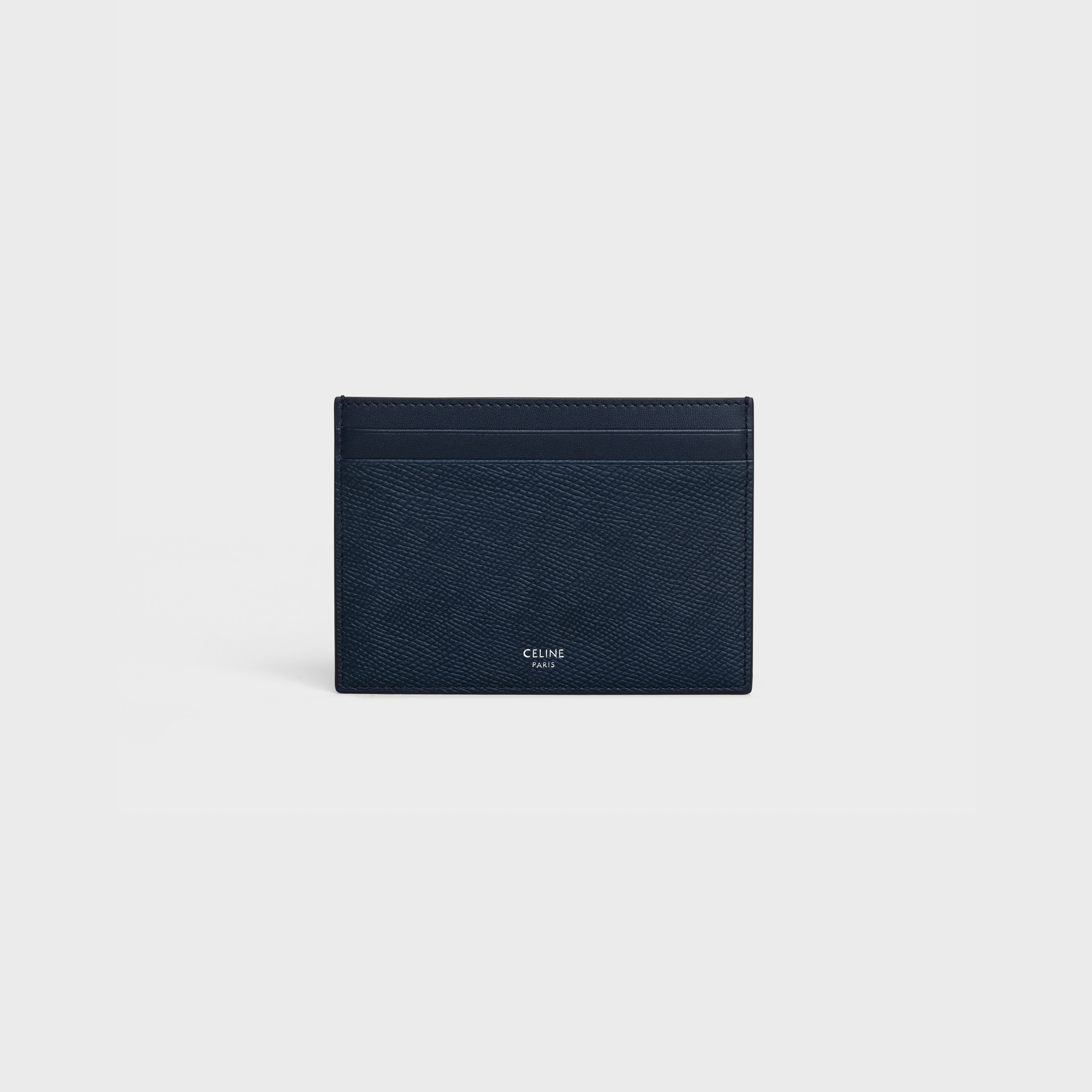 MULTIFUNCTION CARD HOLDER IN GRAINED CALFSKIN - 1