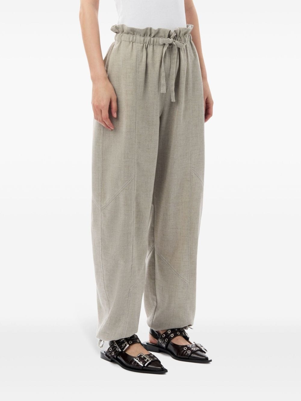 elasticated waist trousers - 3