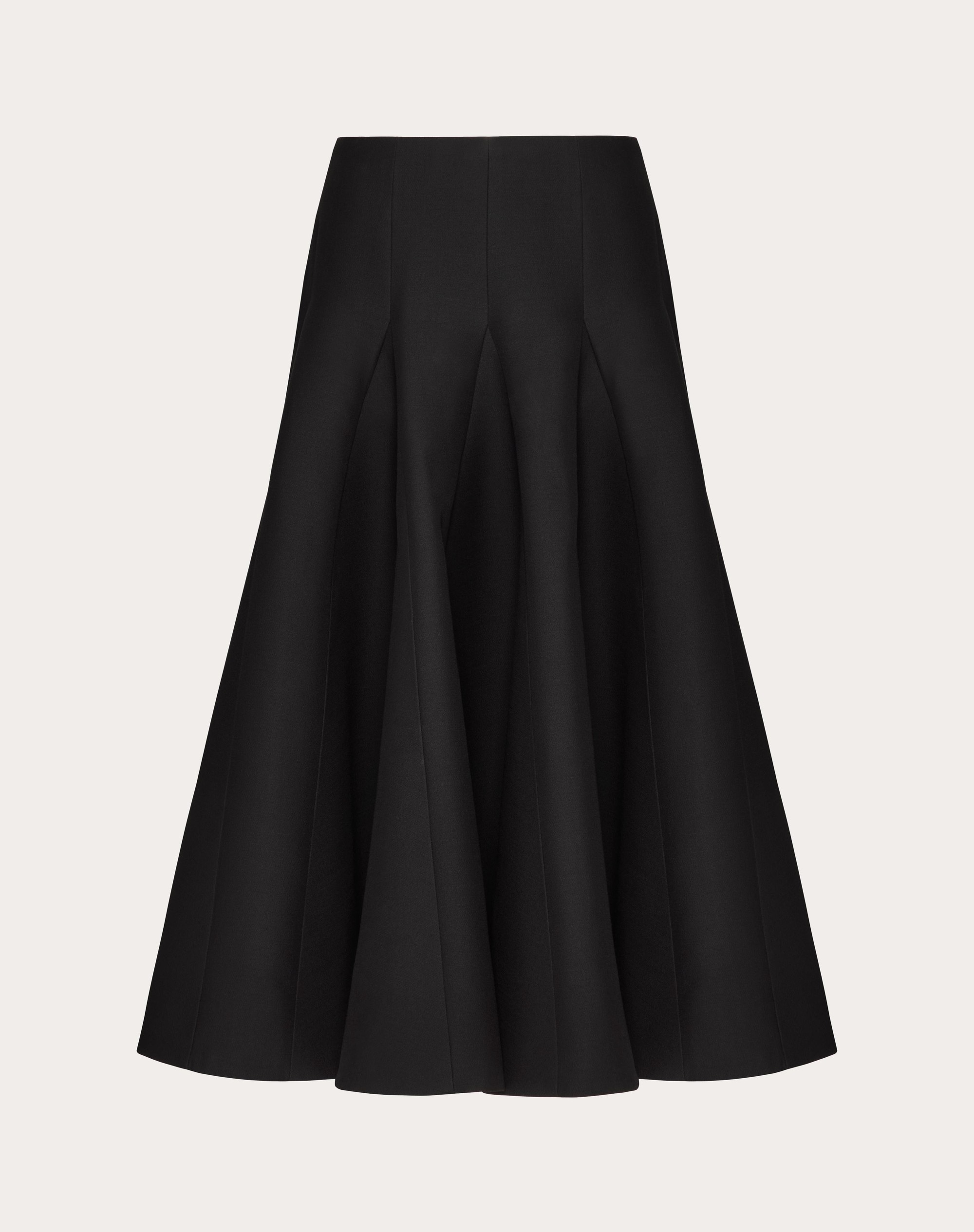 CREPE COUTURE MIDI SKIRT - 1