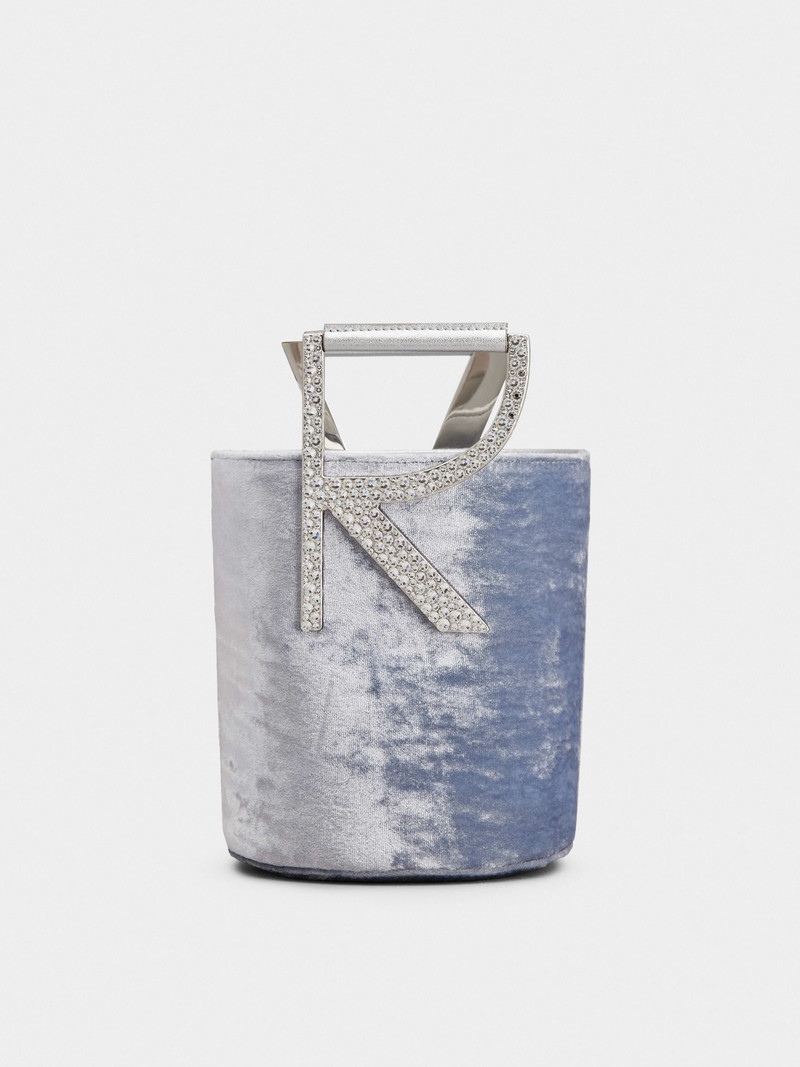 RV Strass Constellation Mini Bag in Velvet 5