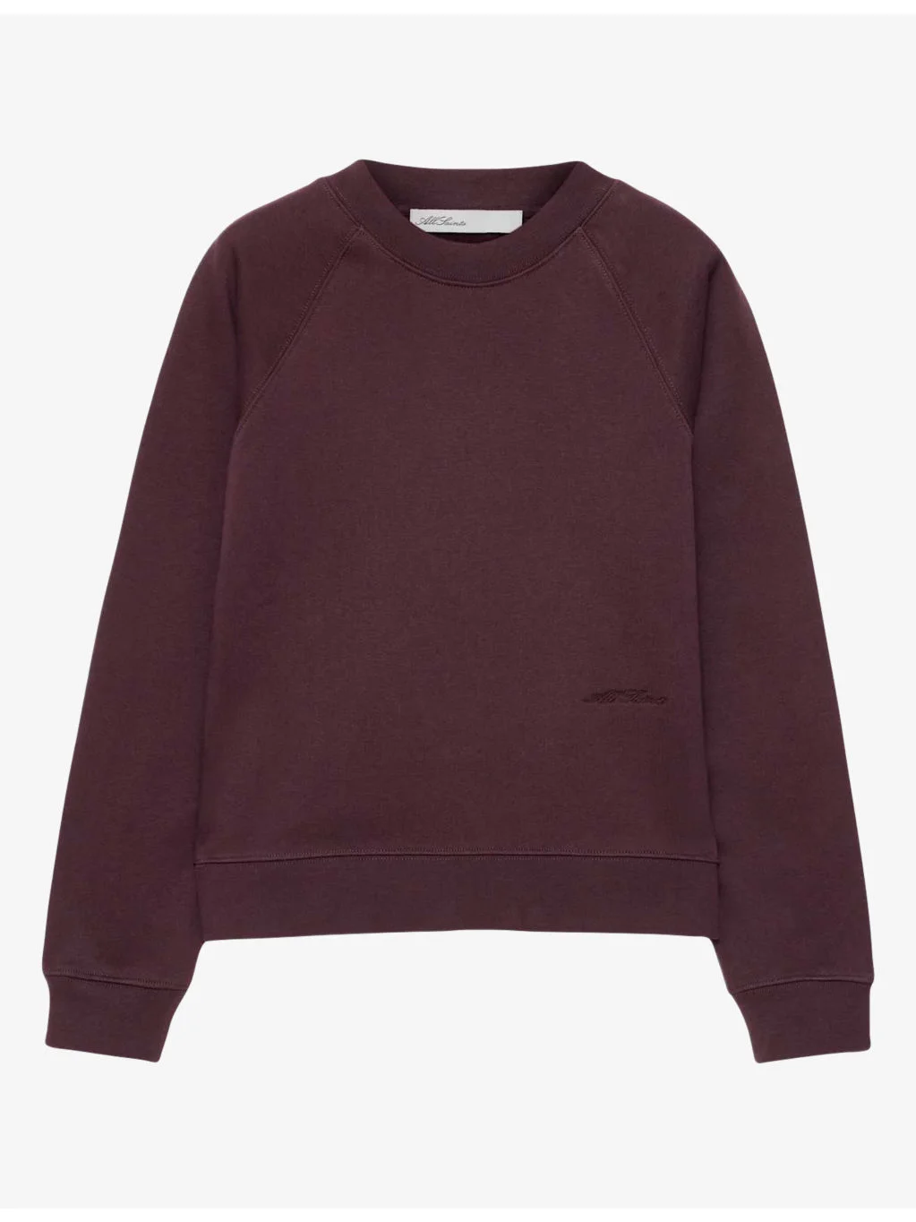 Lily Crewneck Logo-Embroidered Cotton Sweatshirt - 1