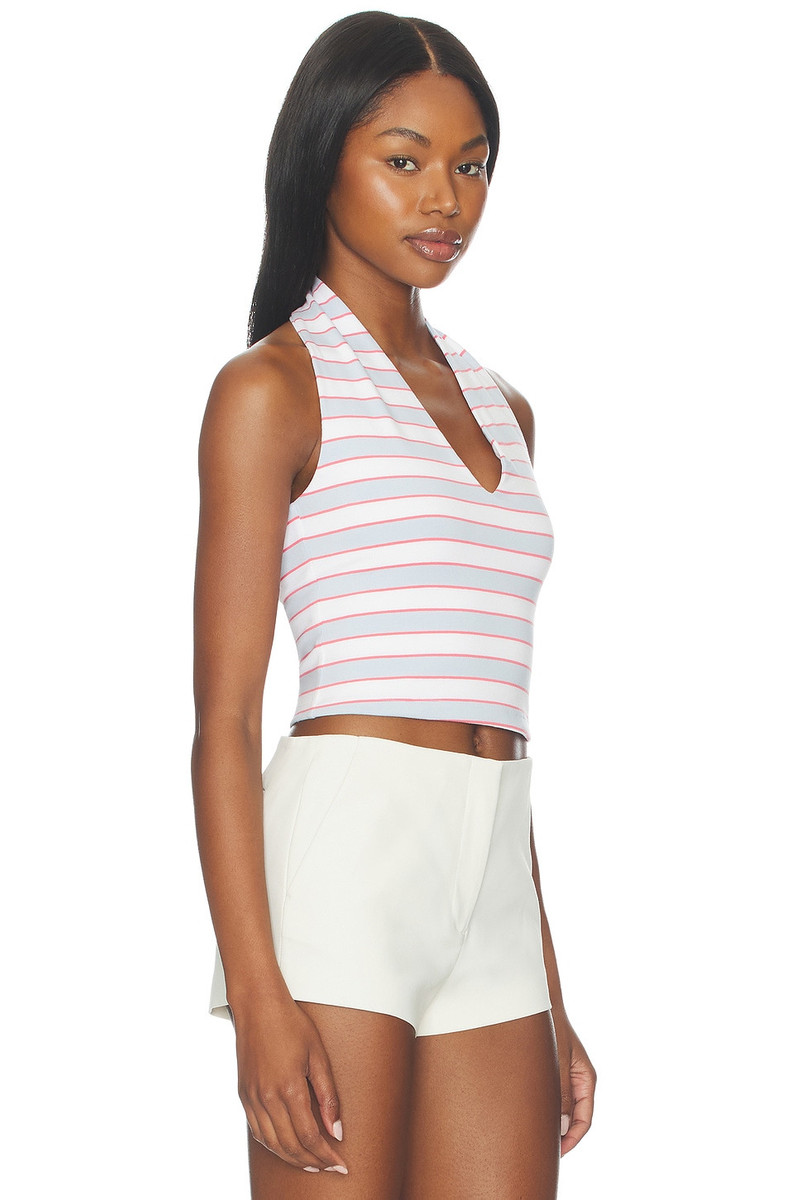 GOOD AMERICAN Super Stretch Halter Tank Top outlook