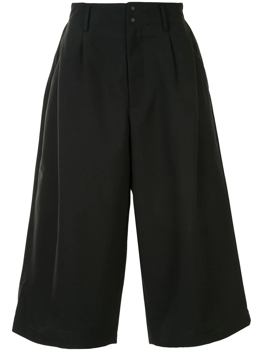 wide-leg cropped trousers - 1