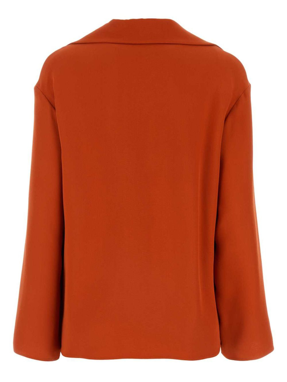 VLogo silk blouse - 2