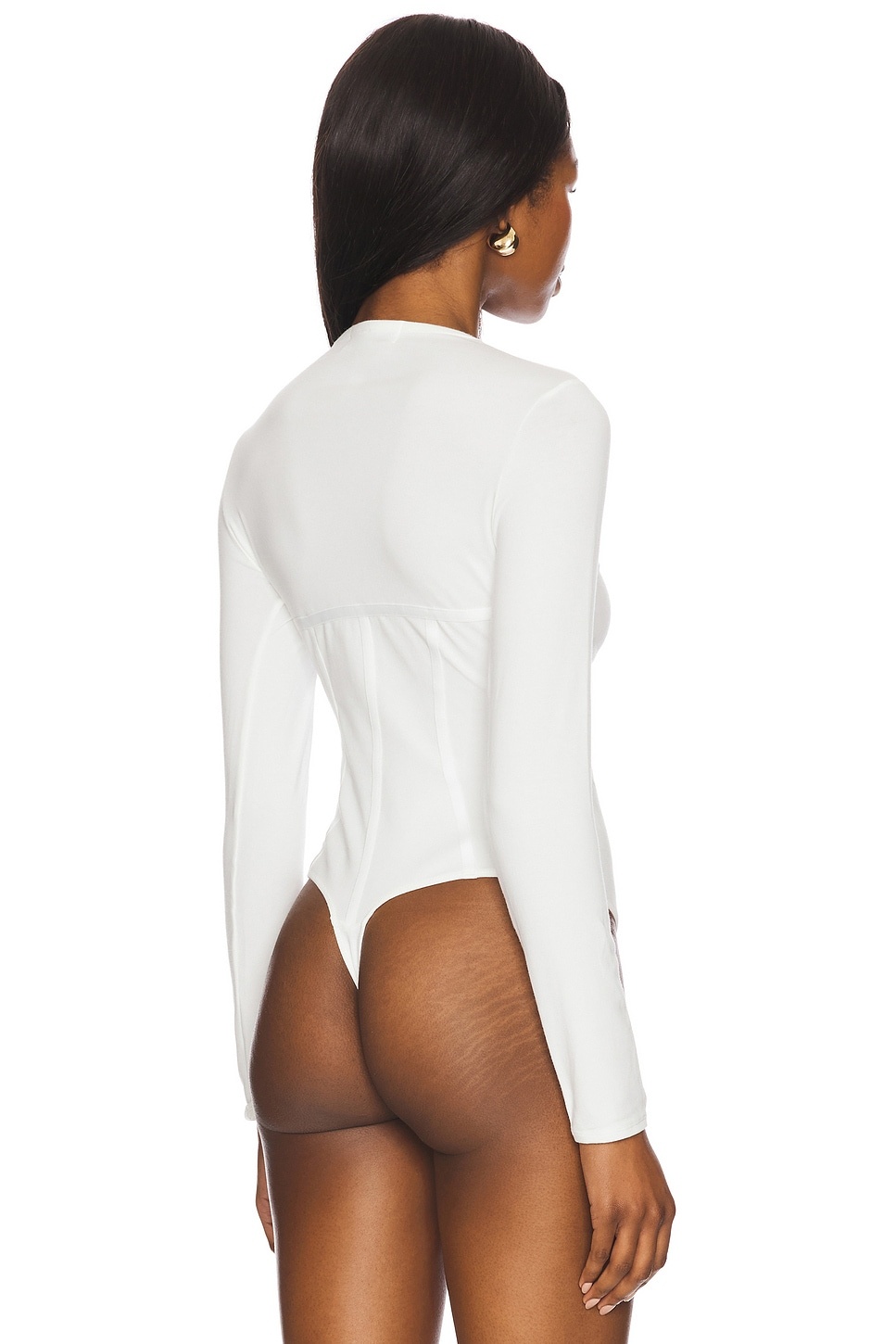 Organic Cotton Long Sleeve T-shirt Bodysuit - 4