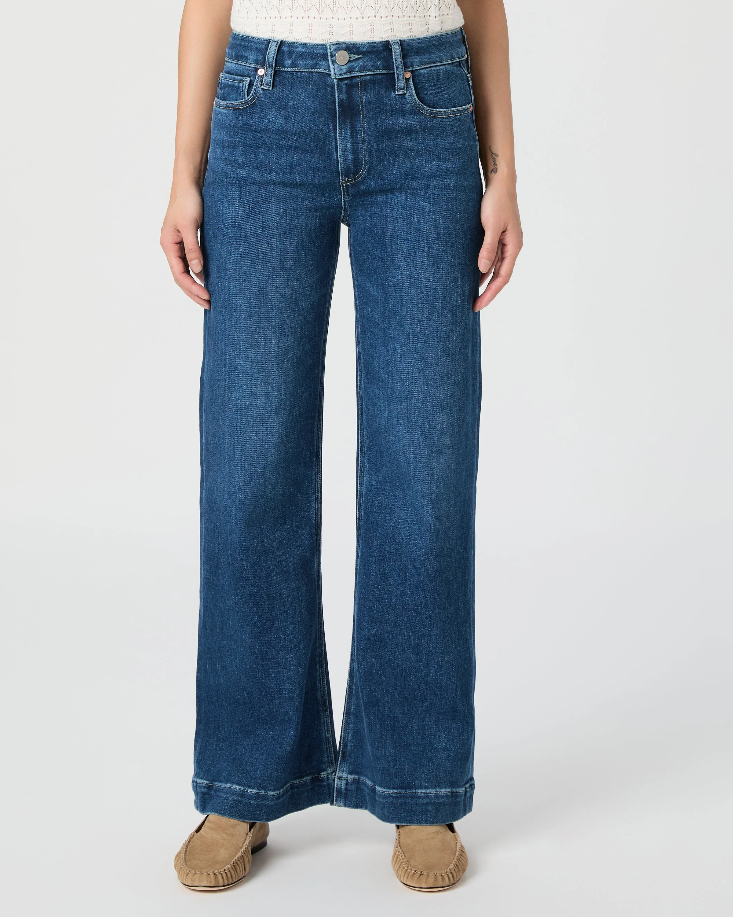 Leenah Petite Wide Leg Jean - 1