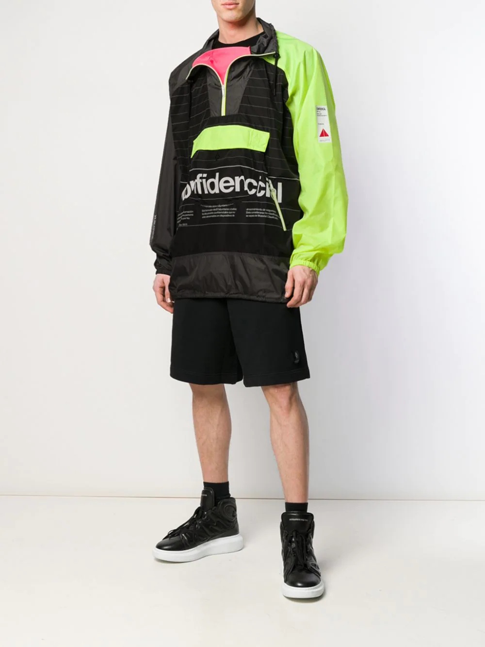 Lettering windbreaker - 2