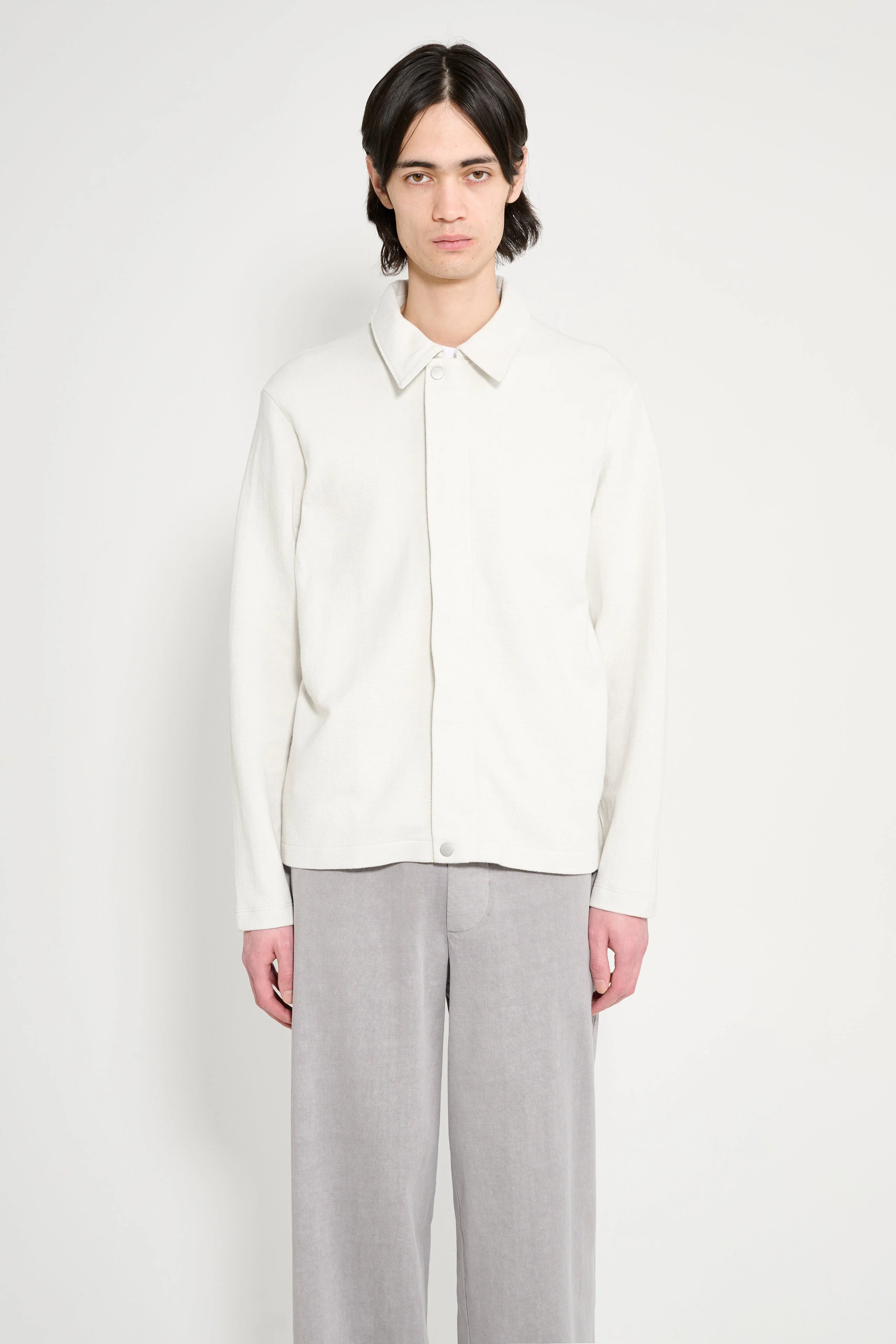 LADY WHITE CO. DOUBLE KNIT JACKET OFF WHITE - 1