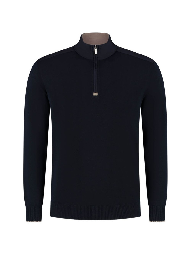 half-zip knitwear 1