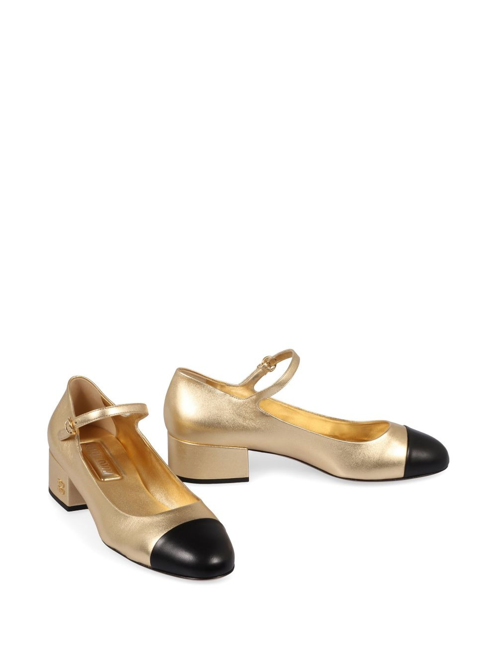 35mm logo-lettering pumps - 2