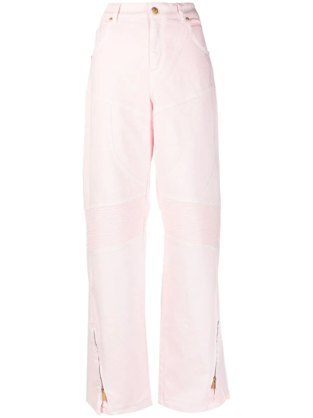 mid-rise wide-leg jeans - 1