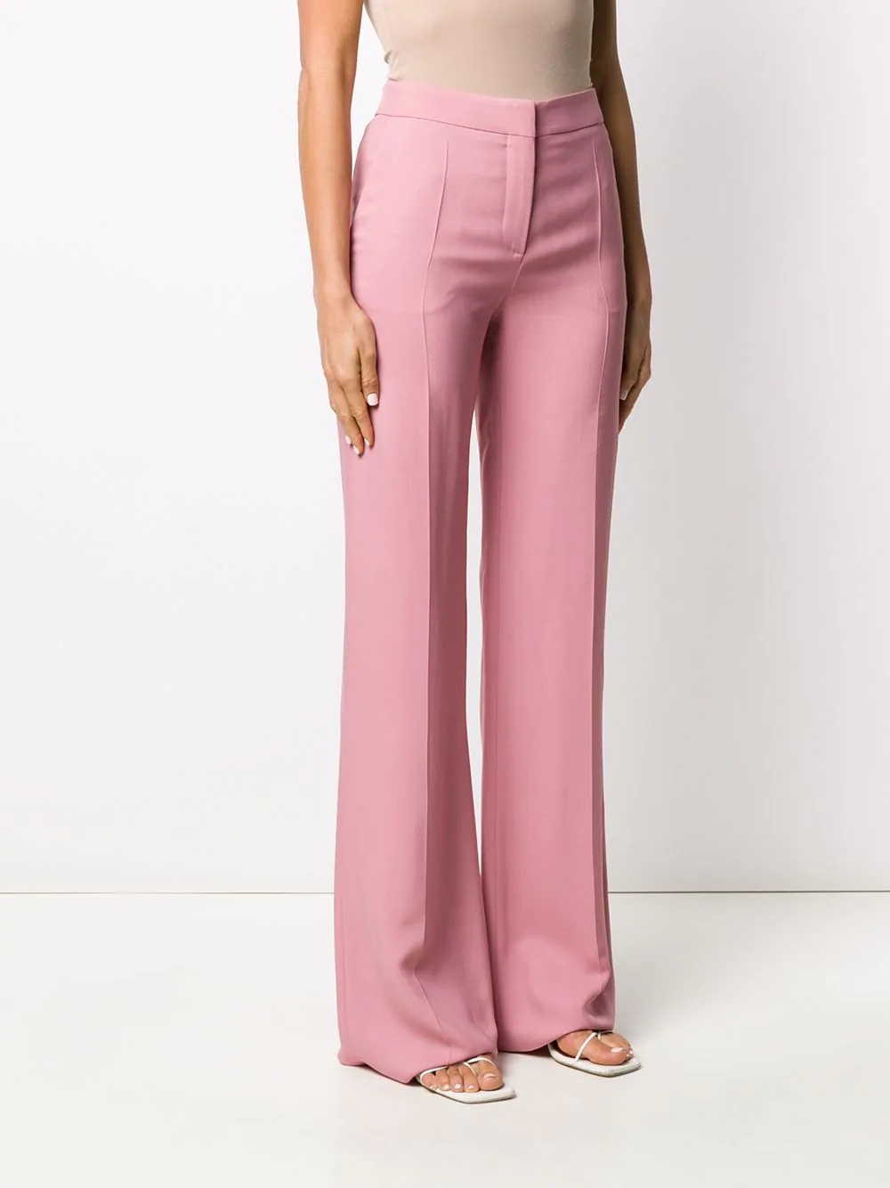 tailored flared trousers - 3