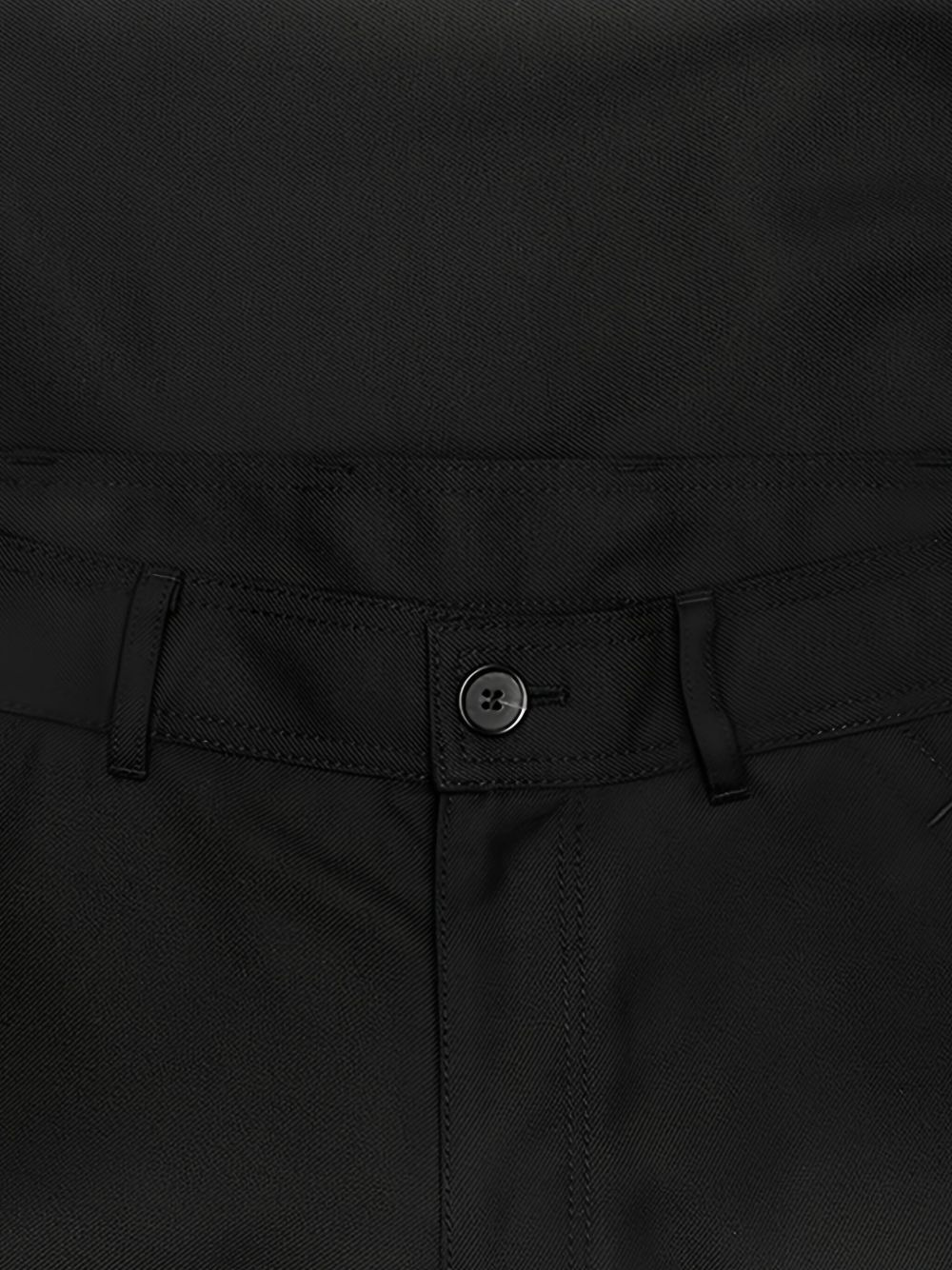 button-fastening woven trousers - 5