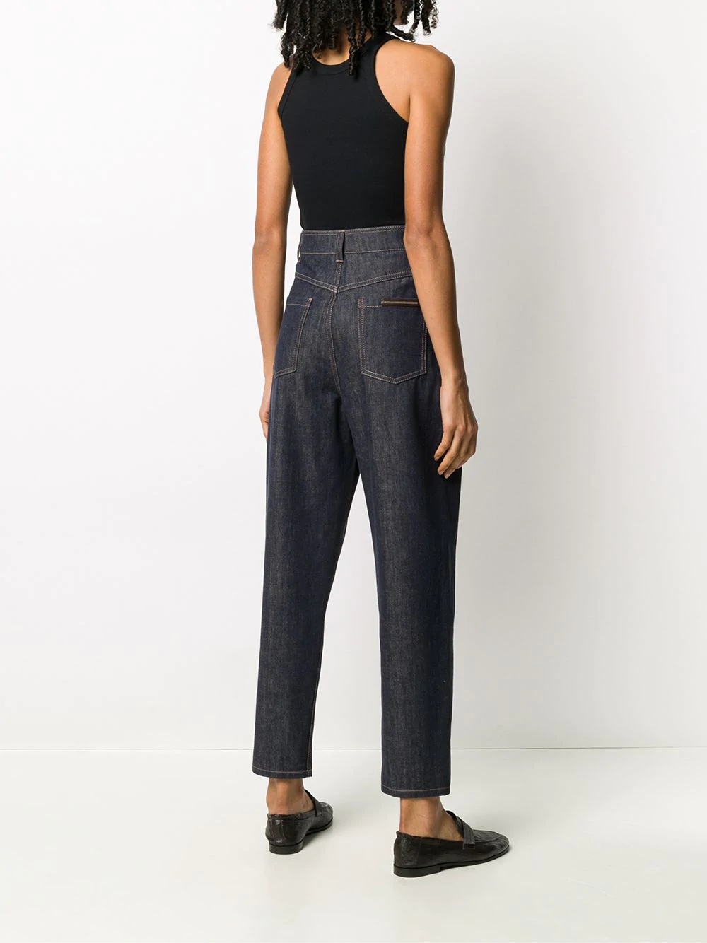 high-rise balloon jeans - 4