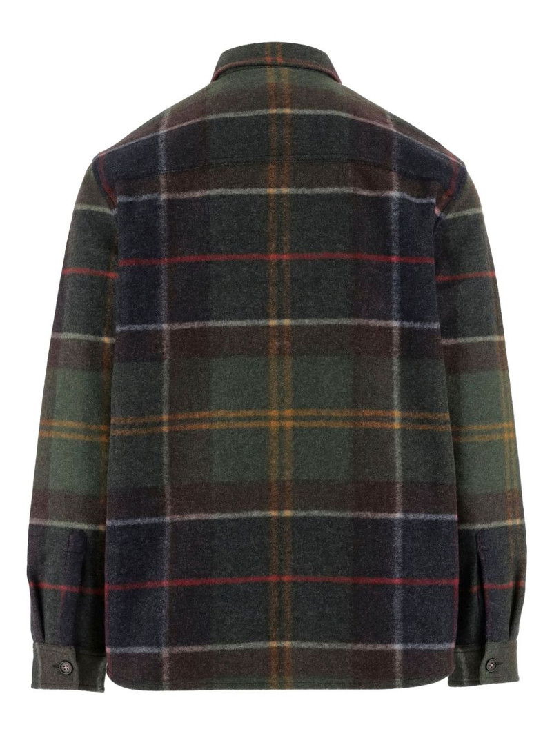Barbour tartan shirt jacket outlook