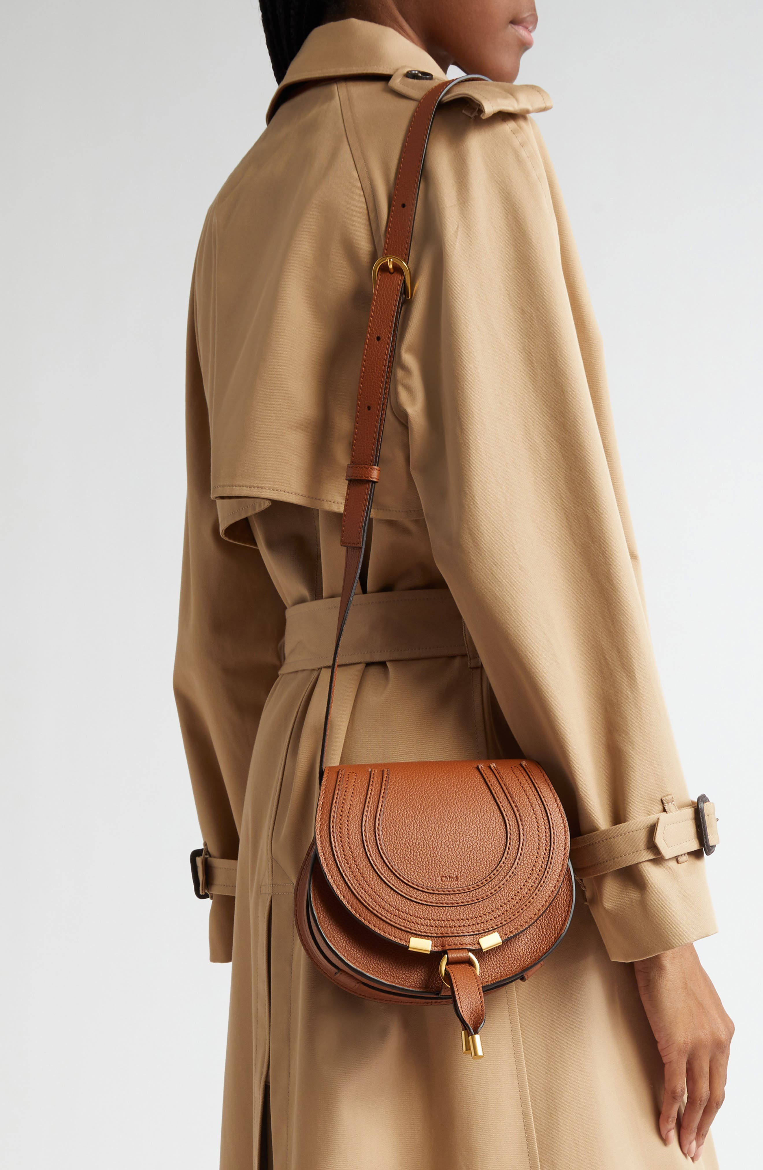 Small Marcie Leather Crossbody Bag - 3