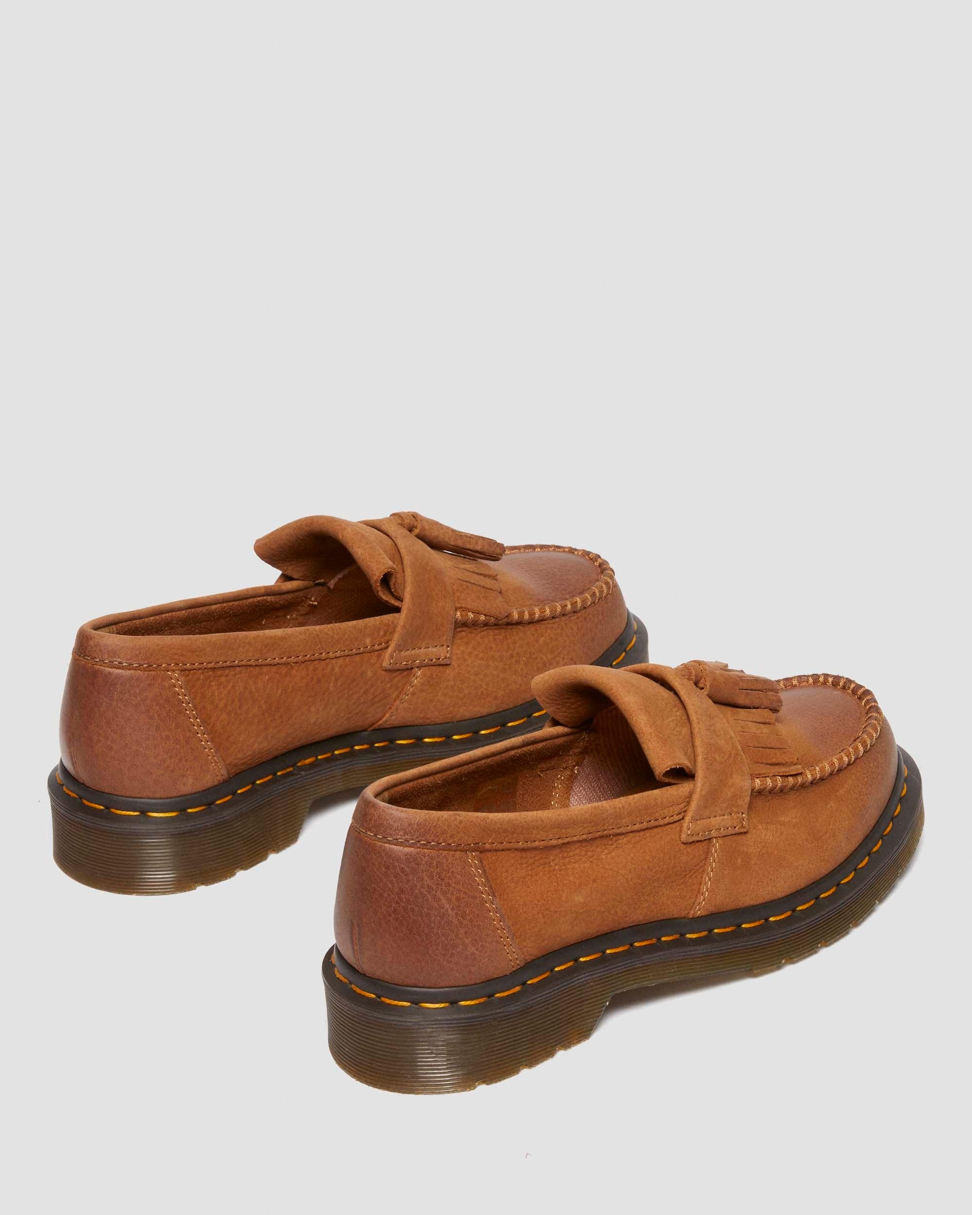 Adrian Nubuck Leather Tassle Loafers - 9