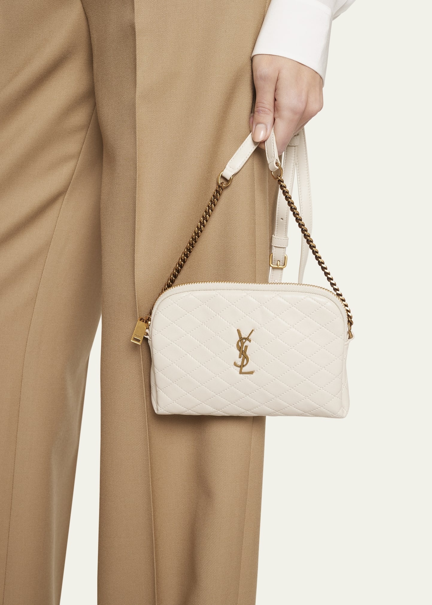 Gaby Mini Lambskin Crossbody Bag - 2