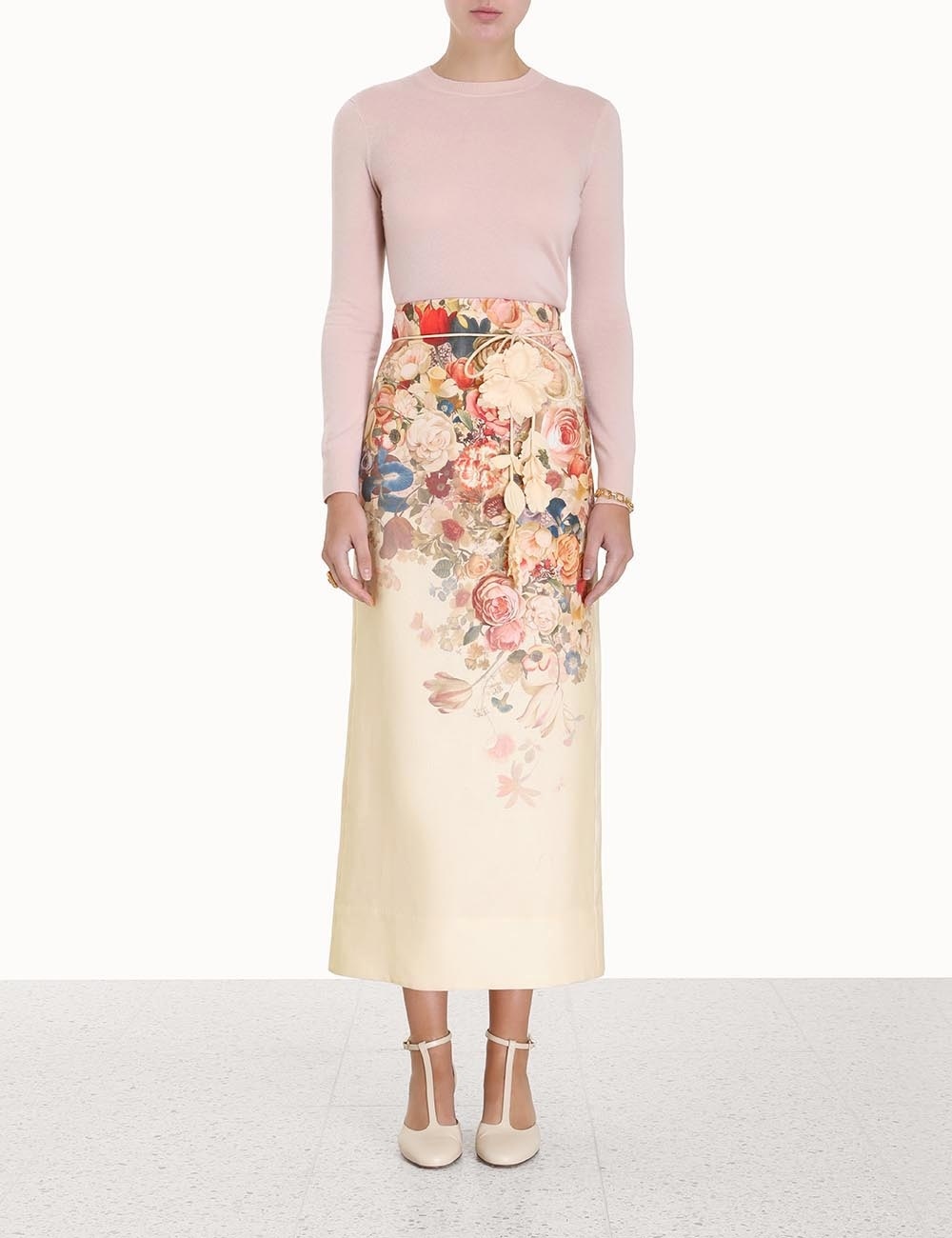 LUMINOSITY PENCIL MIDI SKIRT - 8