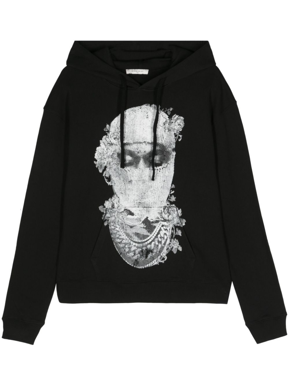 Mask Roses cotton hoodie - 1