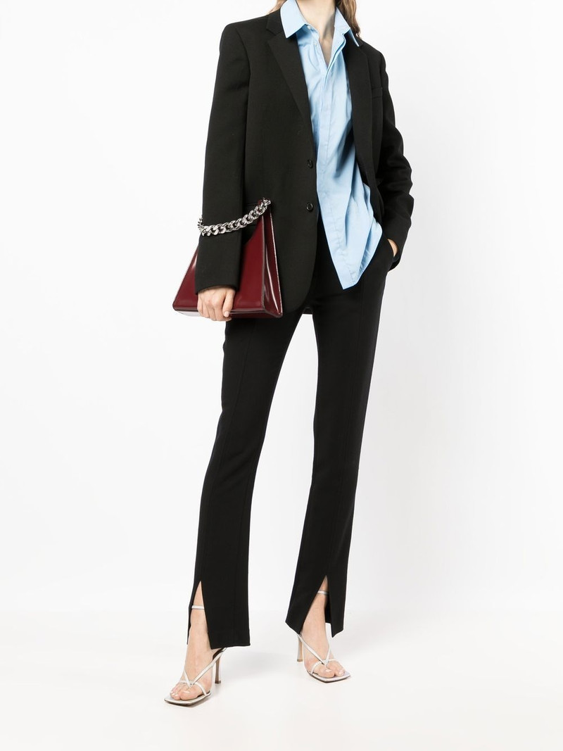 WARDROBE.NYC virgin wool single breasted blazer outlook