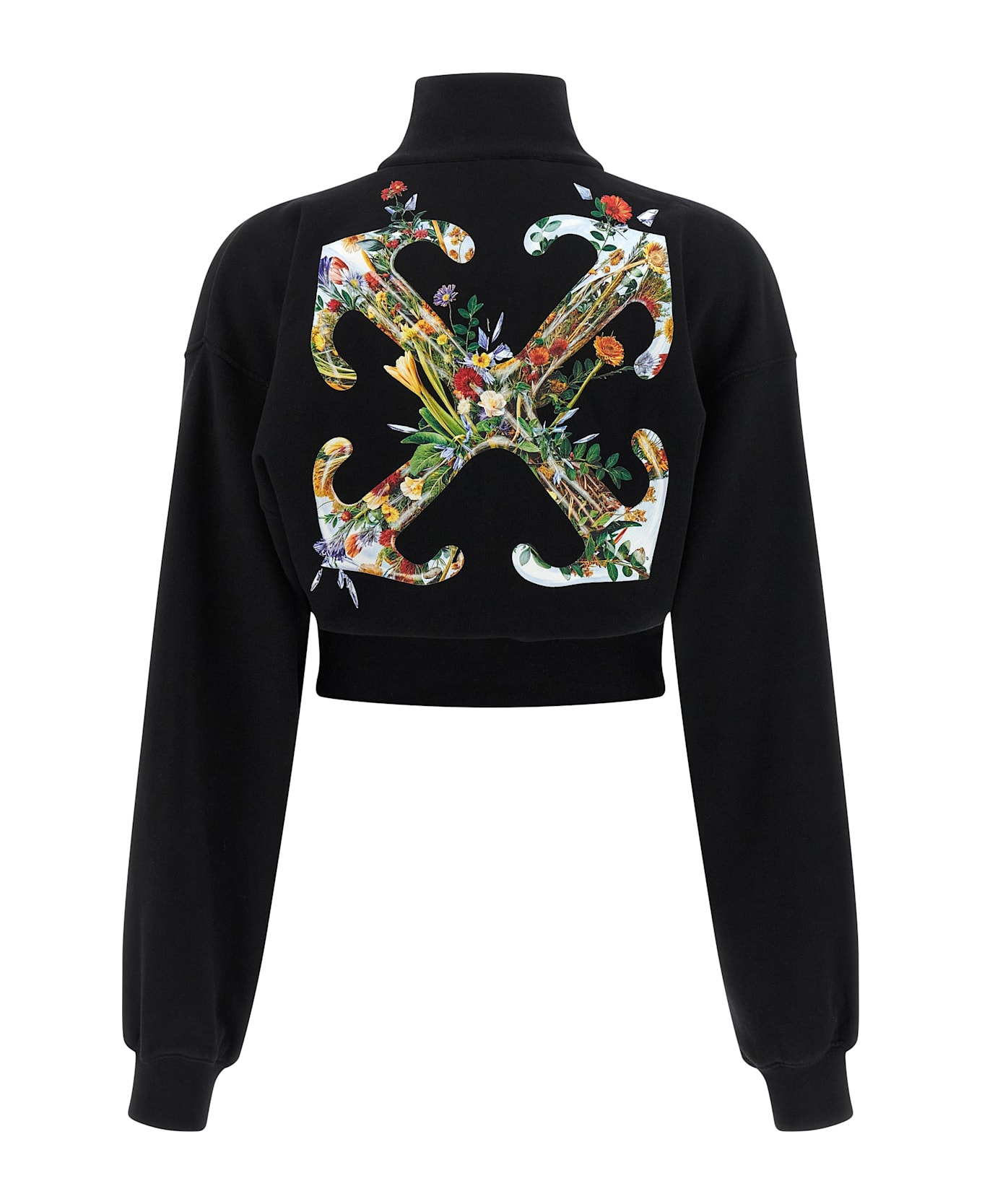'arrow Glass Flower' Sweatshirt - 2