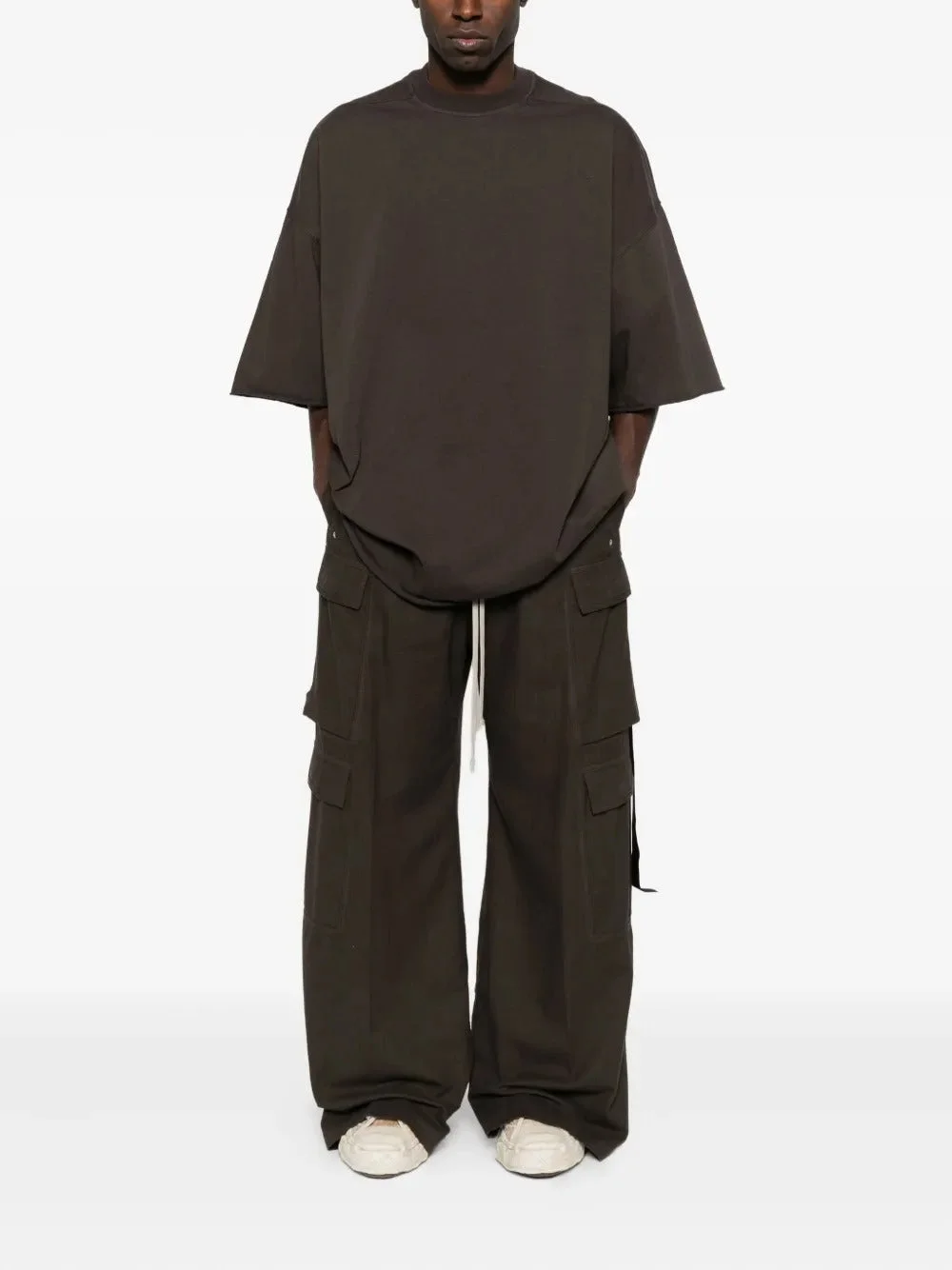 RICK OWENS DRKSHDW - Men Twill Double Cargo Jumbo Belas - 1