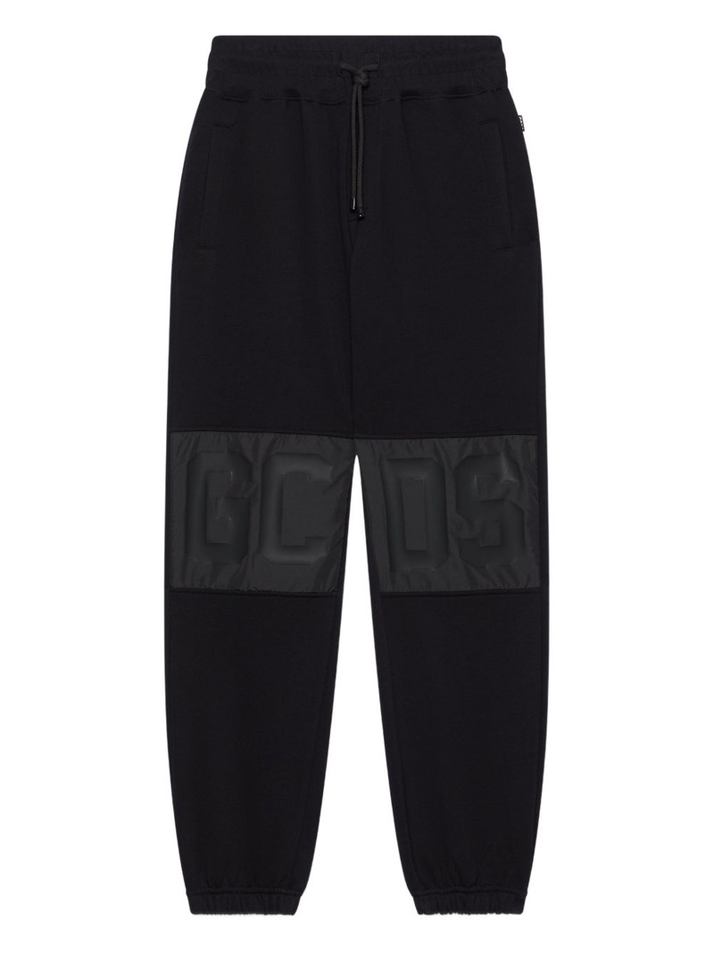 embossed panel trousers 1