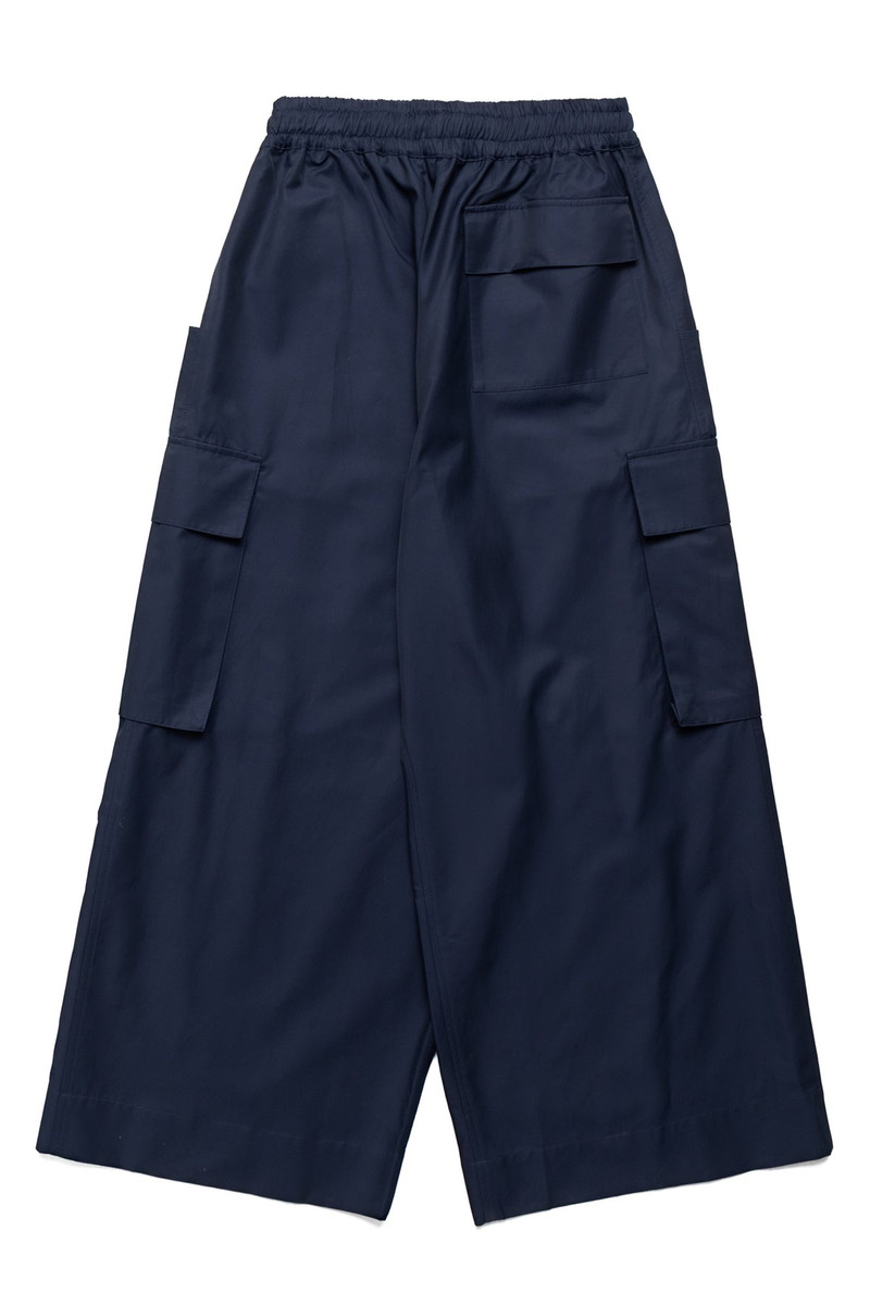 NICHOLAS DALEY Wide Leg Cargo Pant - Navy outlook