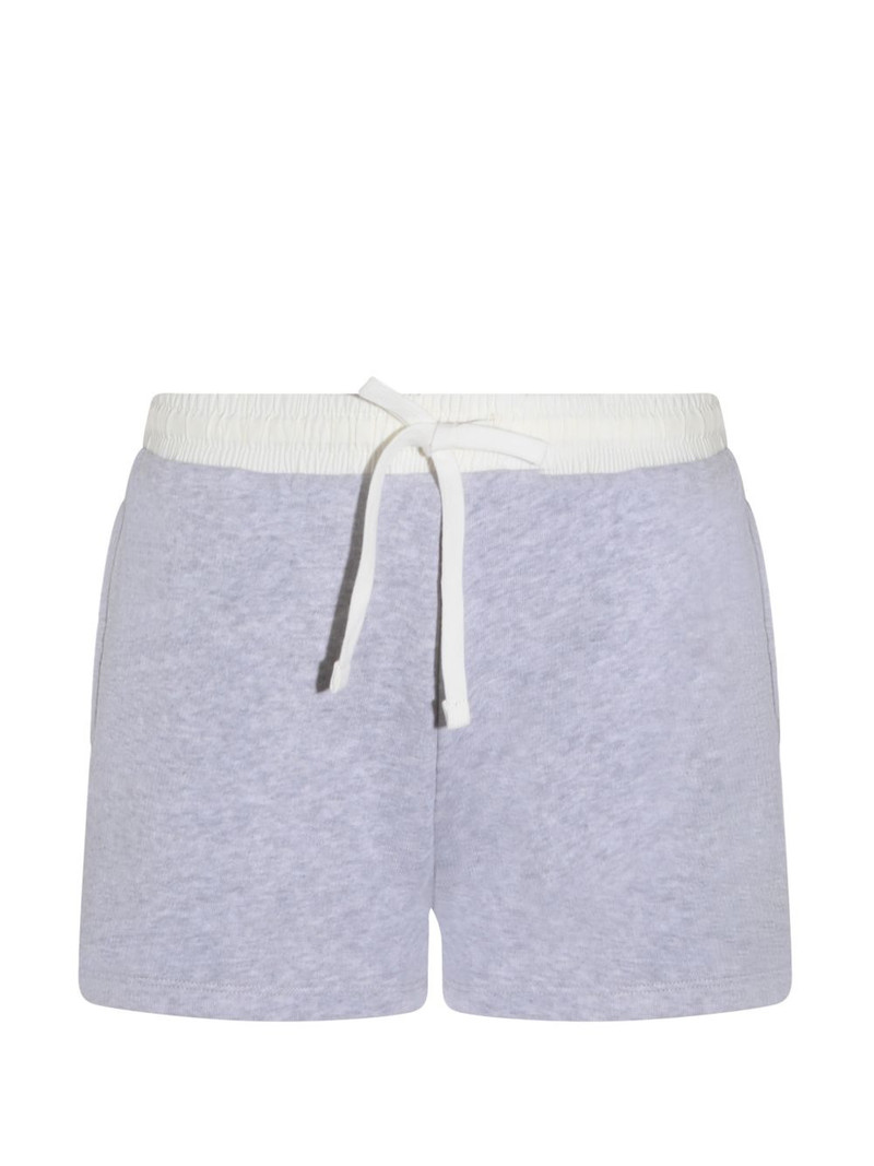drawstring-waistband shorts 1