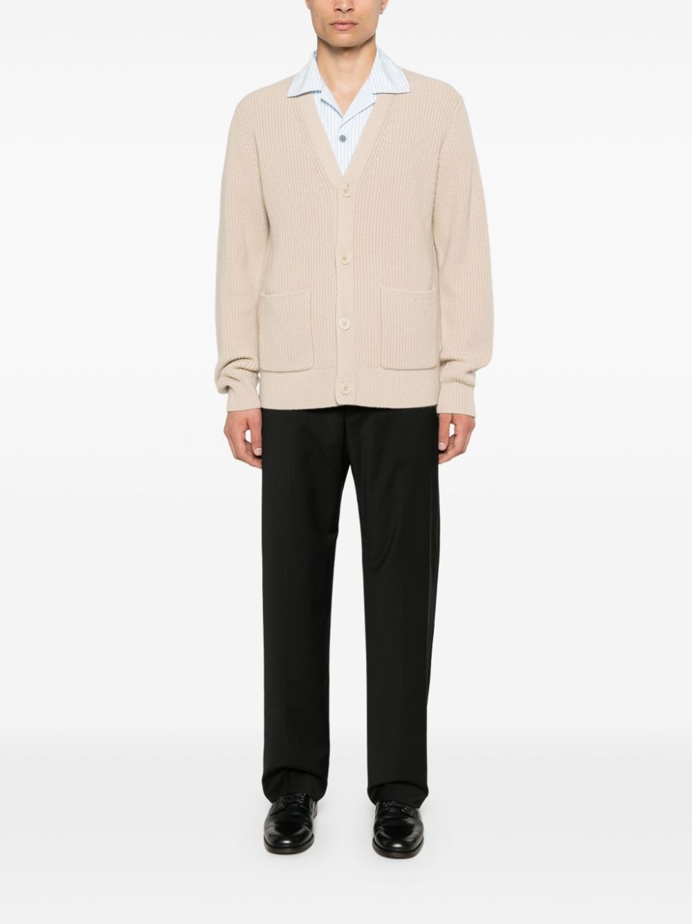 knitted cardigan - 2