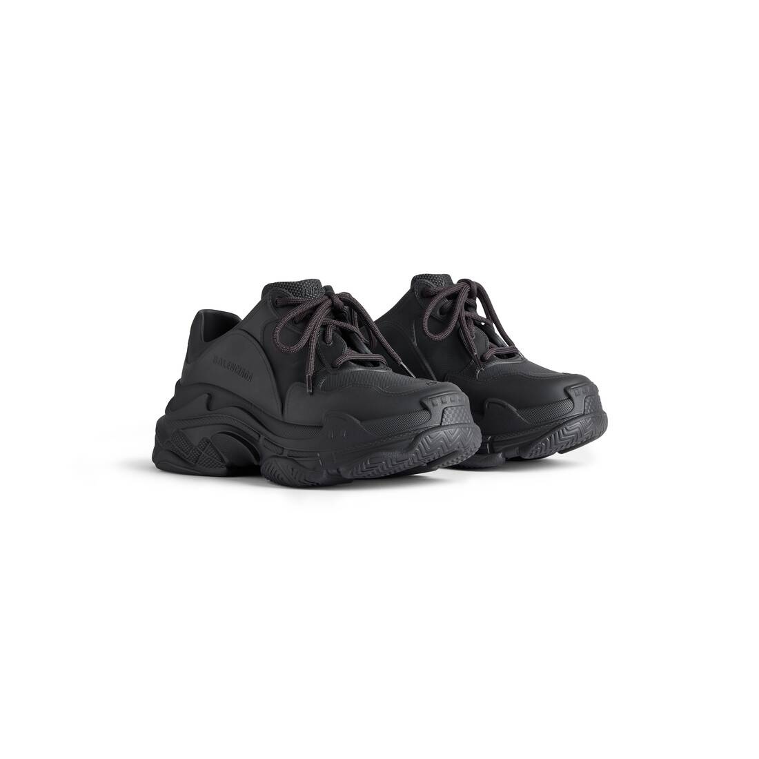 Men's Triple S Mold Sneaker in Black - 2