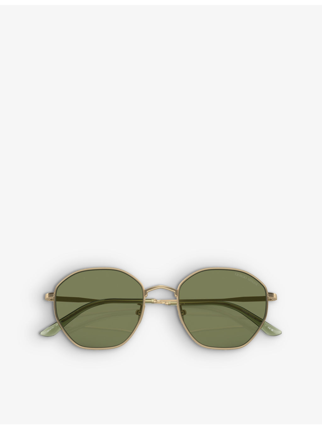 AR6150 branded round-frame metal sunglasses - 5