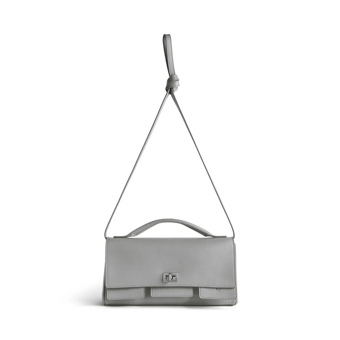 Women's Bel Air Clutch On Strap Small  in Cloud Grey - 5
