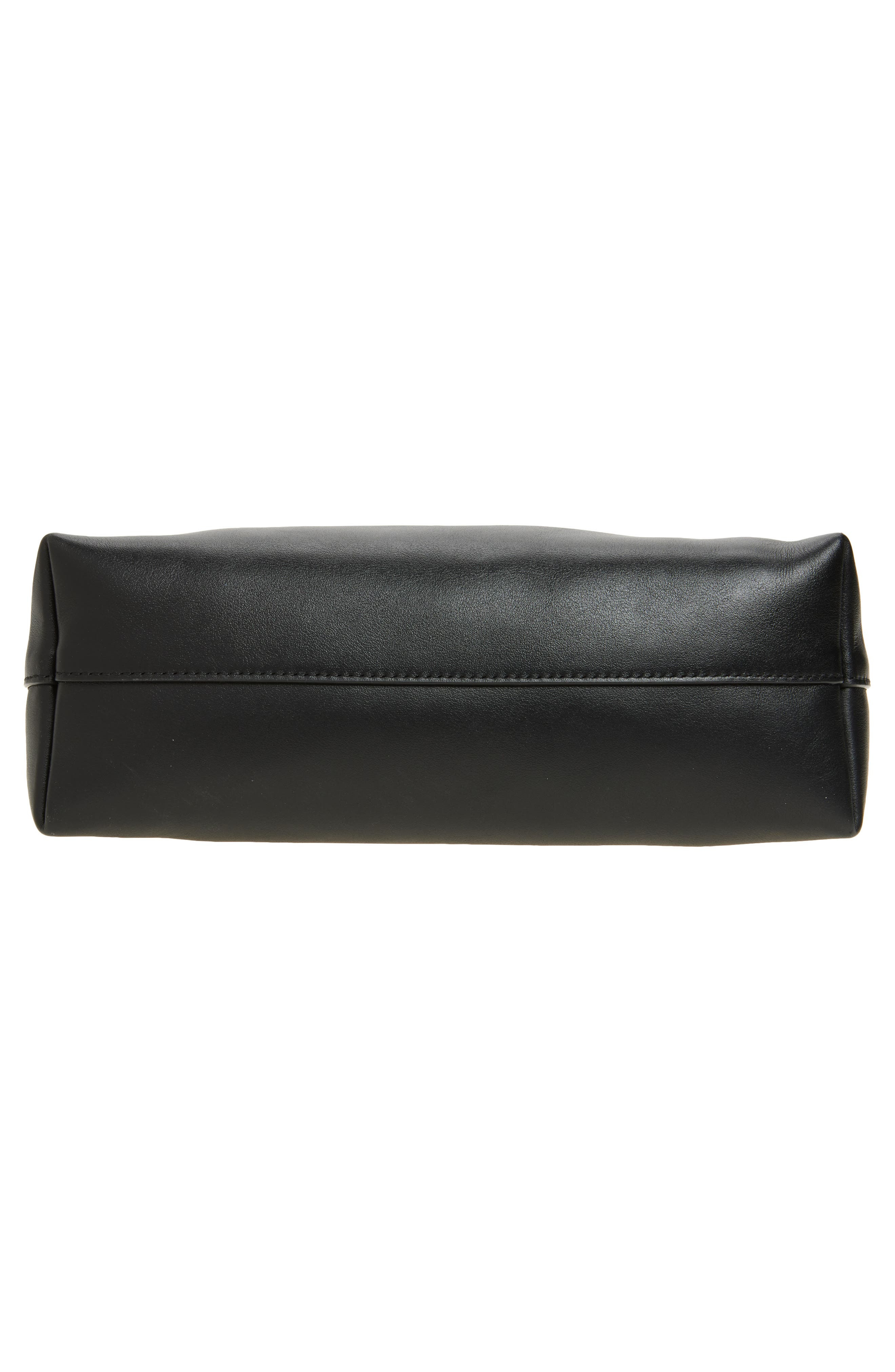 Versace Medusa Leather Hobo Bag in Black-Versace Gold at Nordstrom - 6