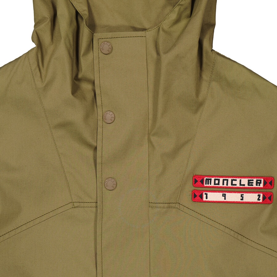 Moncler Men's Medium Green Bammu Hooded Jacket - 7